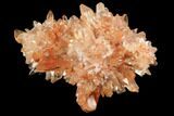 Orange Creedite Crystal Cluster - Durango, Mexico #84214-1